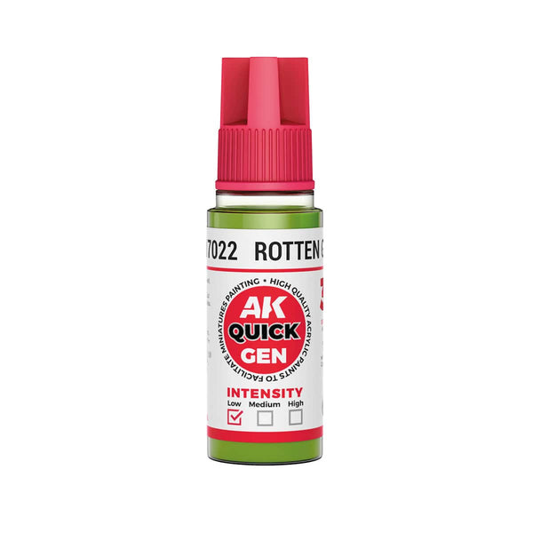 AK Interactive Quick Gen Acrylics 18ml - Rotten Green