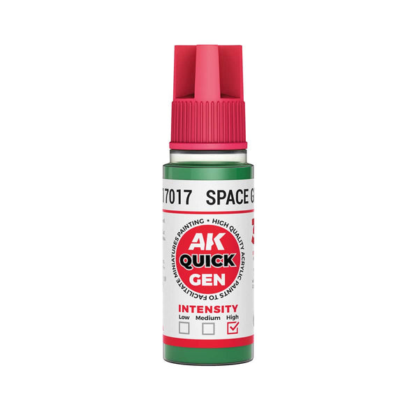 AK Interactive Quick Gen Acrylics 18ml - Space Green