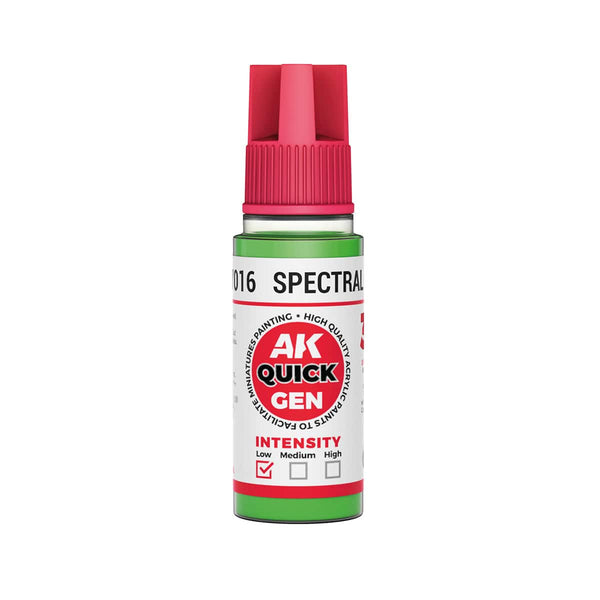 AK Interactive Quick Gen Acrylics 18ml - Spectral Green