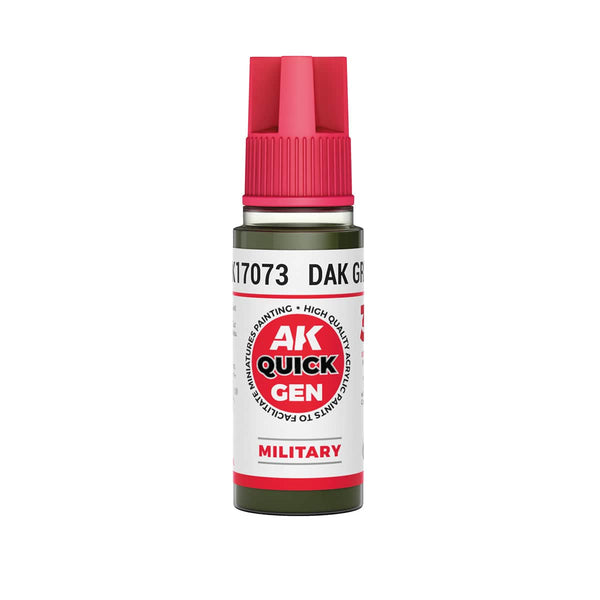 AK Interactive Quick Gen Acrylics 18ml - Dak Green