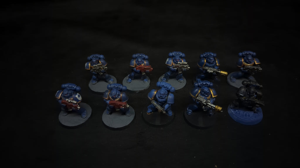 Warhammer 40k Space Marines Tactical Squad x10