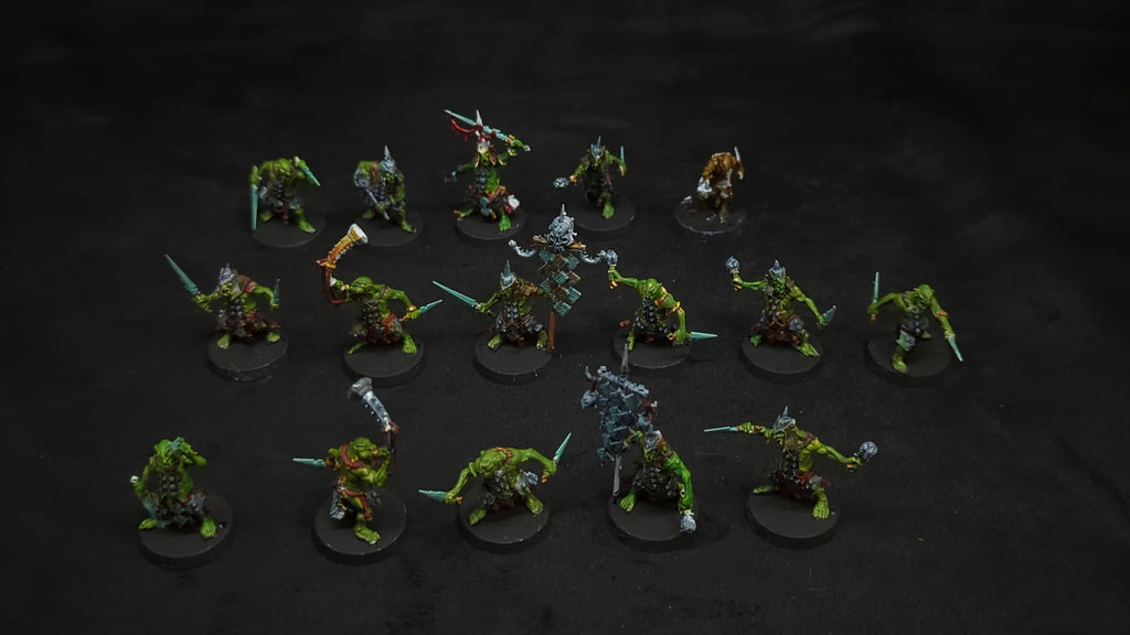 Age of Sigmar Orruk Warclans Hobgrot Slittas x18