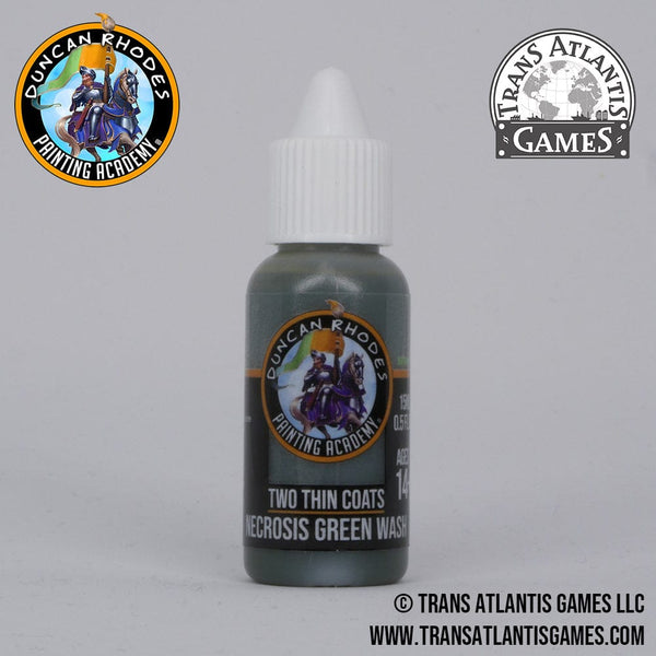 Two Thin Coats by Duncan Rhodes 15ml - Necrosis Green Wash