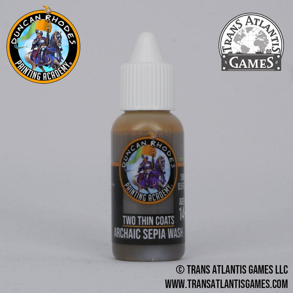 Two Thin Coats by Duncan Rhodes 15ml - Archaic Sepia Wash