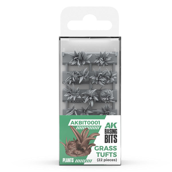 AK Interactive Resin Basing Set - Grass Tufts