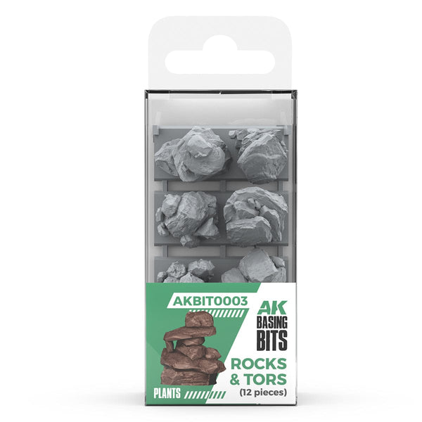AK Interactive Resin Basing Set - Rocks & Tors