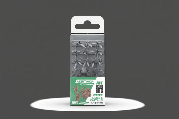 AK Interactive Resin Basing Bits - Water Lillies & Cattails