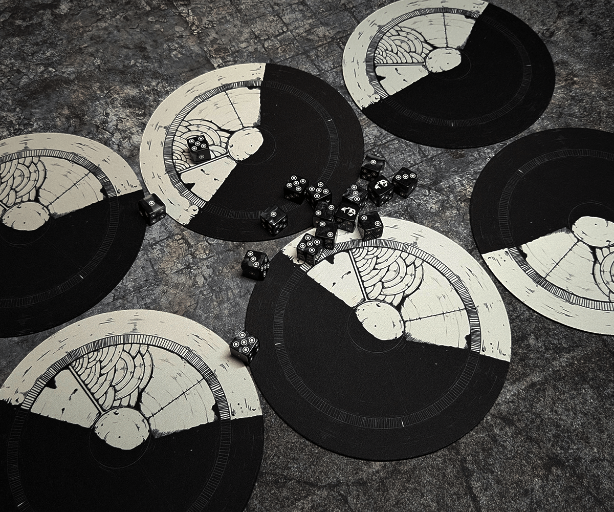 Fenris Workshop - Blackshields Neoprene Objective Markers x6