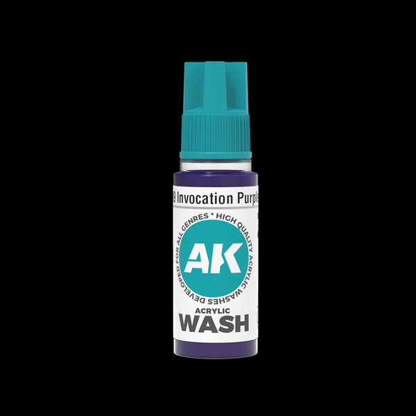 AK Interactive 3rd Gen Acrylic Wash 18ml - Invocation Purple