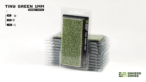 Gamer's Grass Tiny Tufts-  Green 1mm