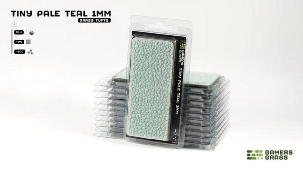 Gamer's Grass Tiny Tufts - Pale Teal 1mm
