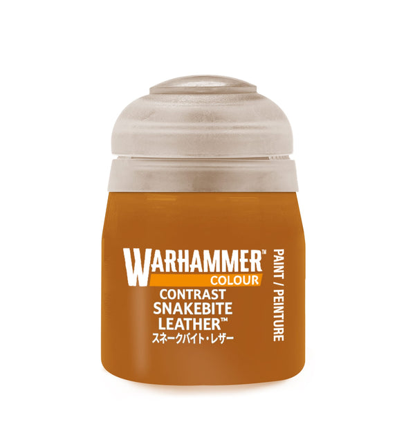 Warhammer Colour Contrast: Snakebite Leather