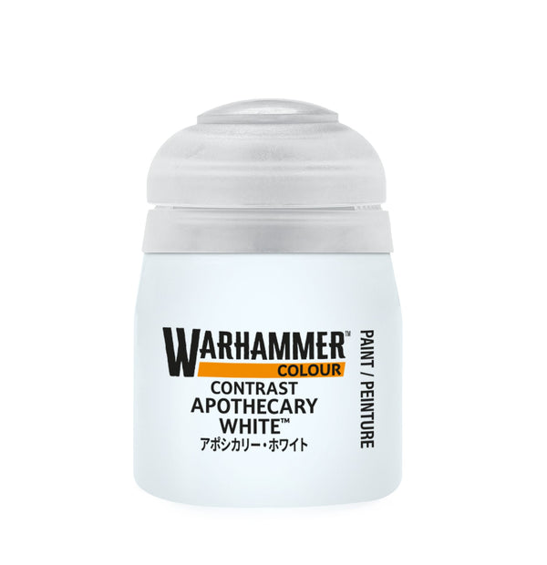 Warhammer Colour Contrast: Apothecary White