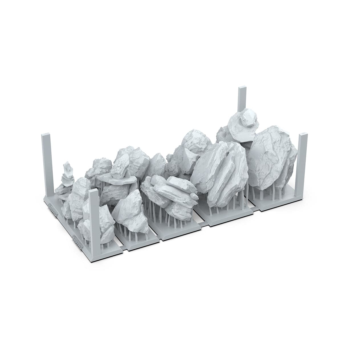 AK Interactive Resin Basing Set - Rocks & Tors