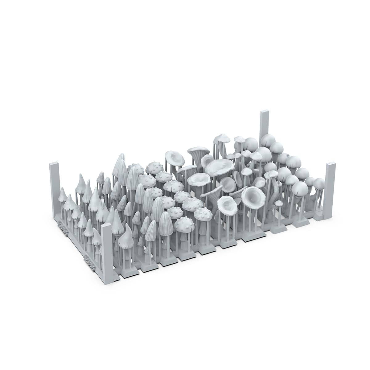 AK Interactive Resin Basing Set - Forest Mushrooms