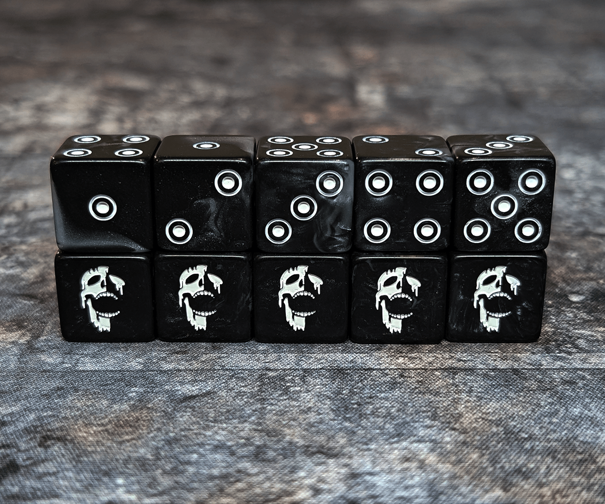 Dés Fenris Workshop - Édition Blackfrost 2023 x10