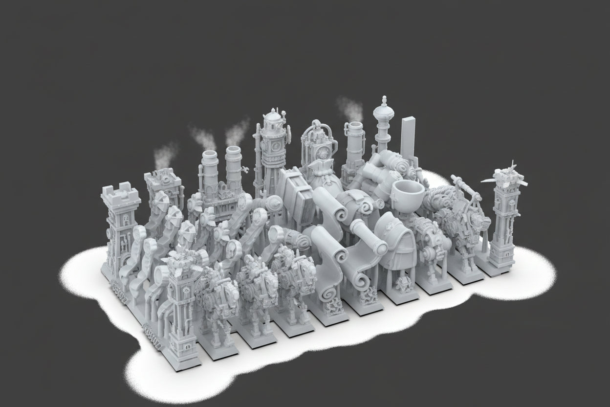 AK Interactive Resin Basing Bits - Seals and Scrolls