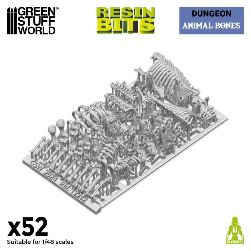 GSW Resin Basing Set - Animal Bones 1:48