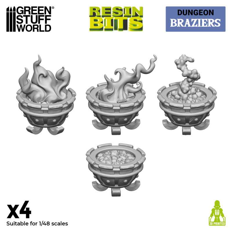 GSW Resin Basing Set - Braziers