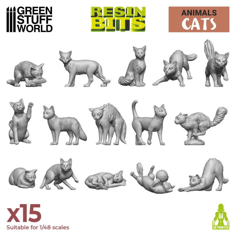 GSW Resin Basing Set - Cats