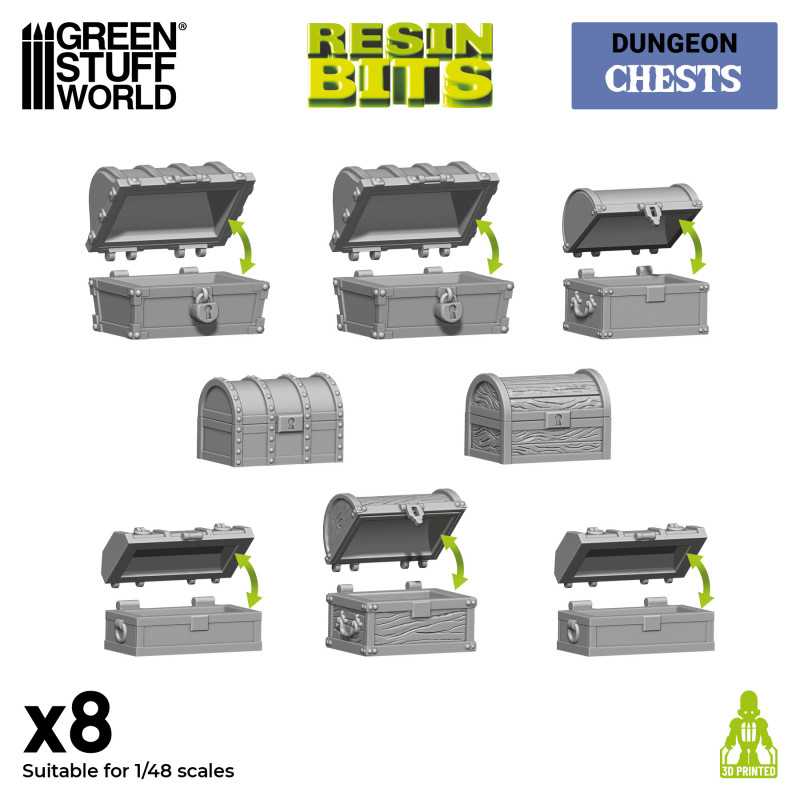 GSW Resin Basing Set - Chests