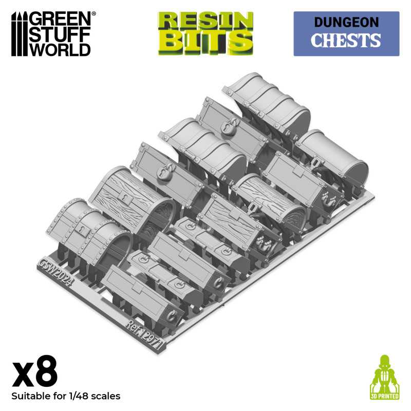 GSW Resin Basing Set - Chests