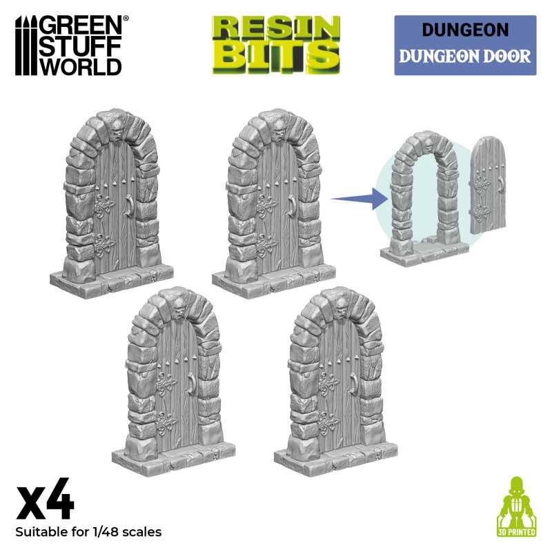 GSW Resin Basing Set - Dungeon Doors