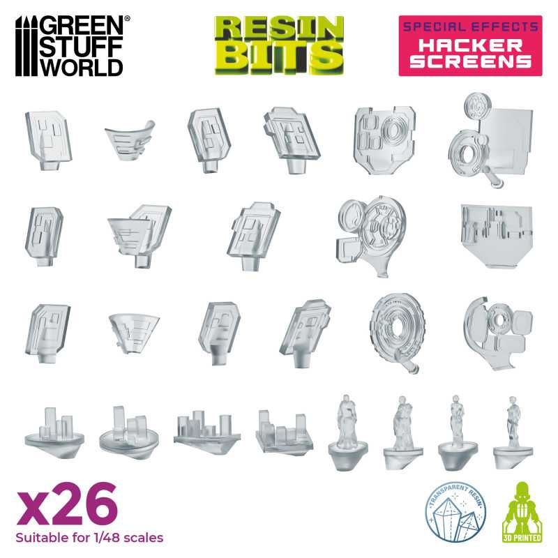 GSW Resin Basing Set - Hacker Screens