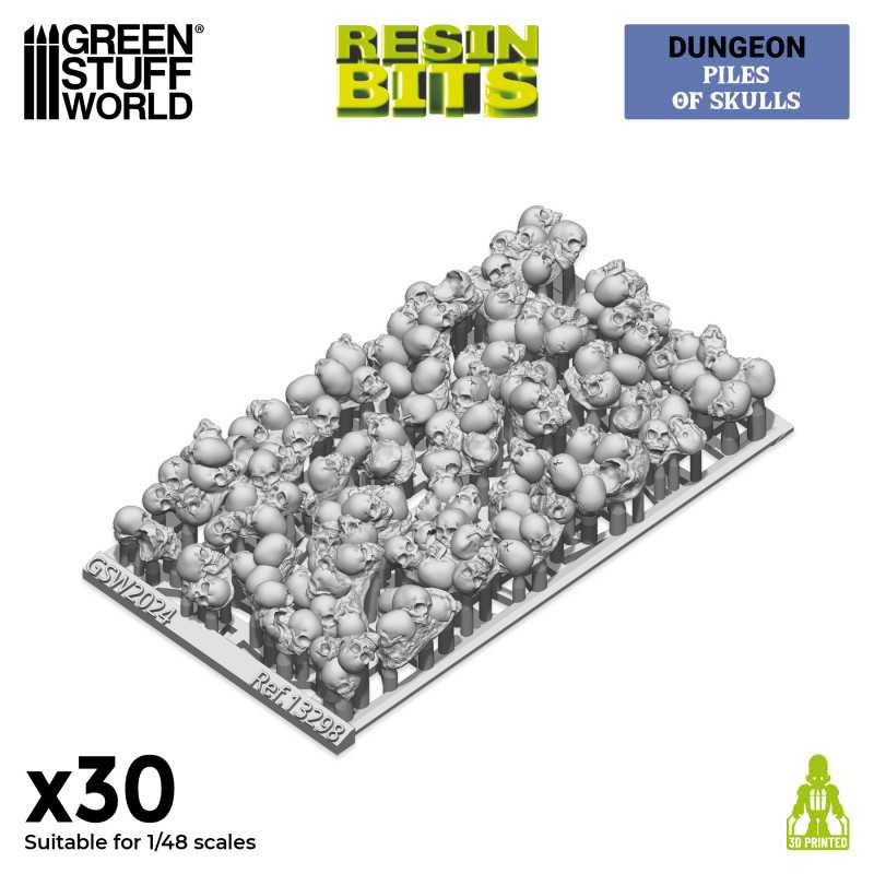 GSW Resin Basing Set - Piles of Skulls 1:48