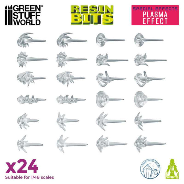 GSW Resin Basing Set - Plasma Special Effects Clear Plastic