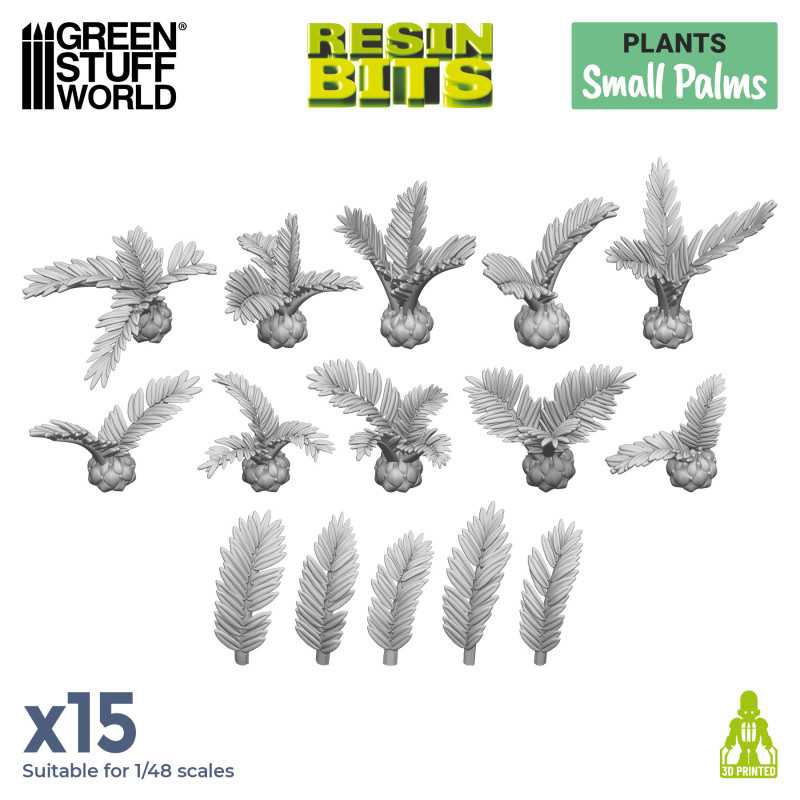 GSW Resin Basing Set - Small Palms