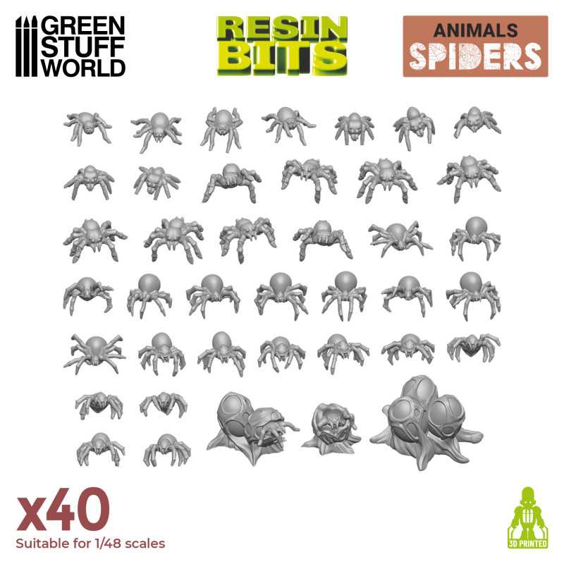 GSW Resin Basing Set - Small Spiders