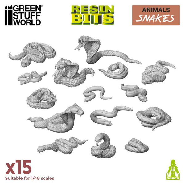 GSW Resin Basing Set - Snakes