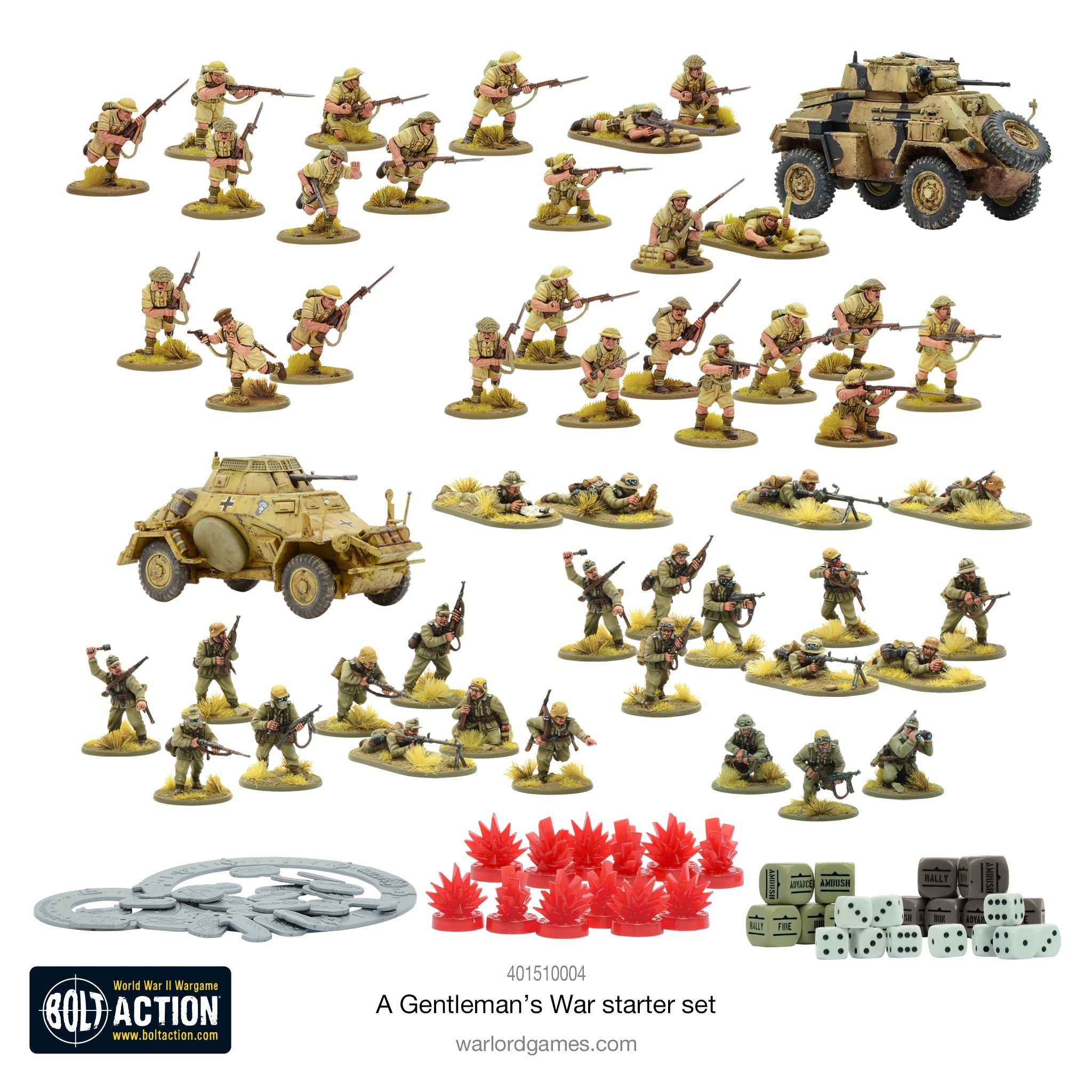 Bolt Action A Gentleman's War Starter Set (French)