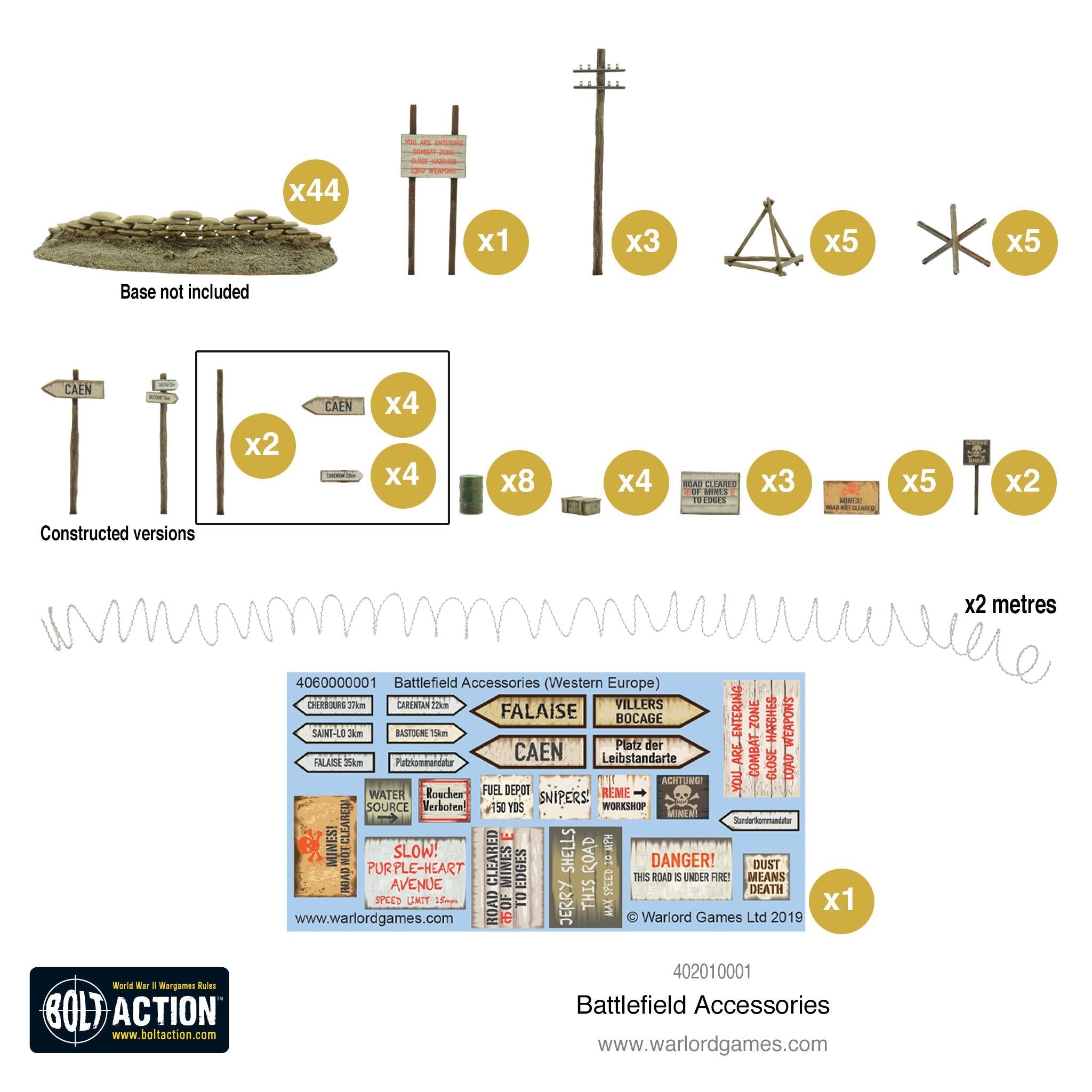 Bolt Action Bolt Action Battlefield Accessories