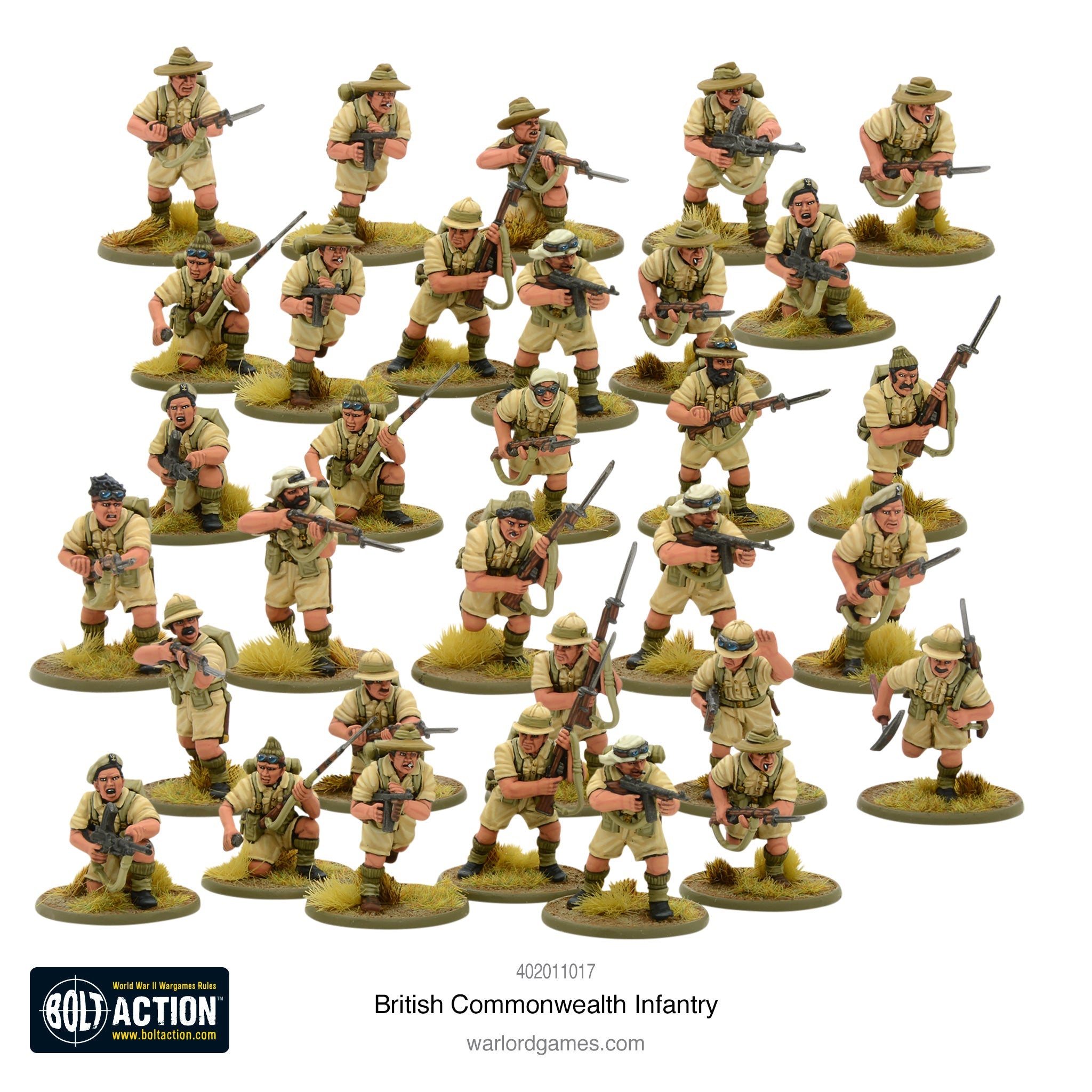 Bolt Action British Commonwealth Infantry