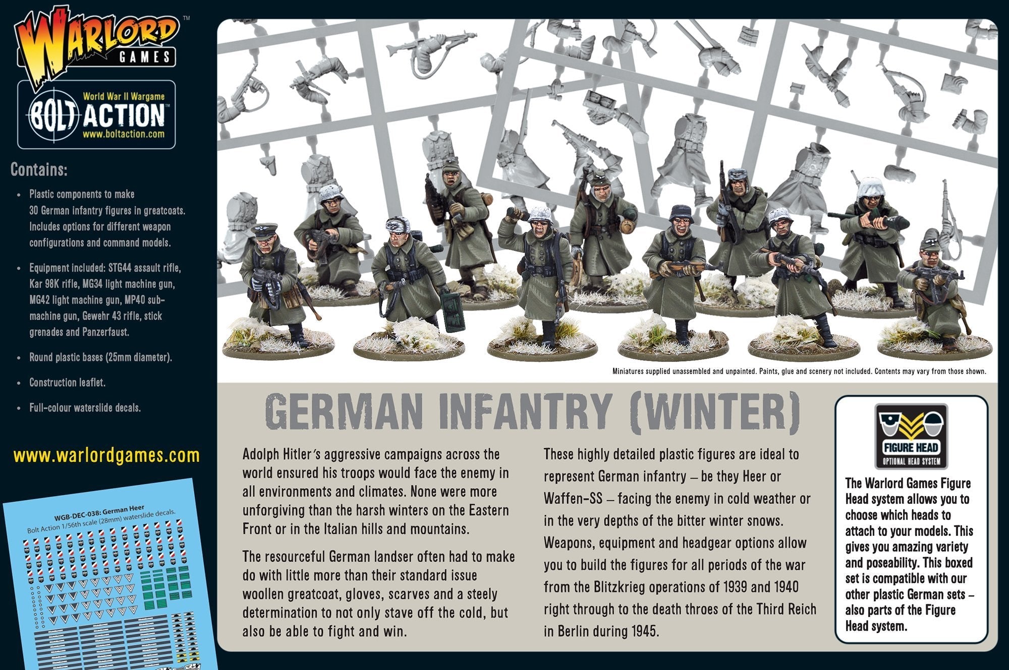 Bolt Action Germans Infantry Winter