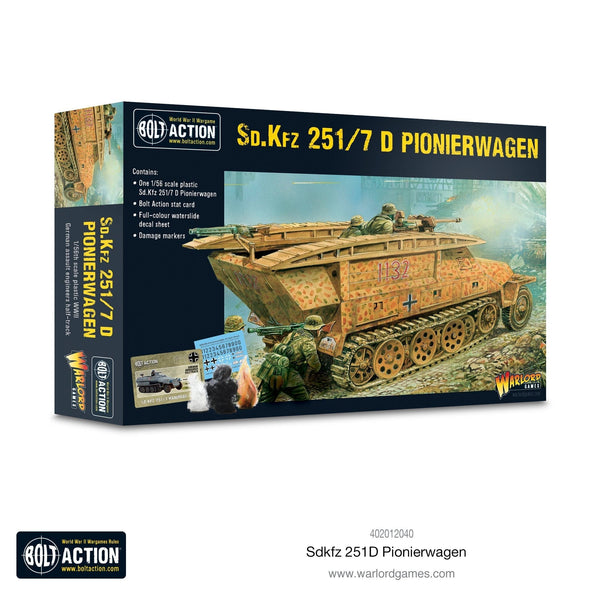 Bolt Action Sd.Kfz 251/7 D Pionierwagen