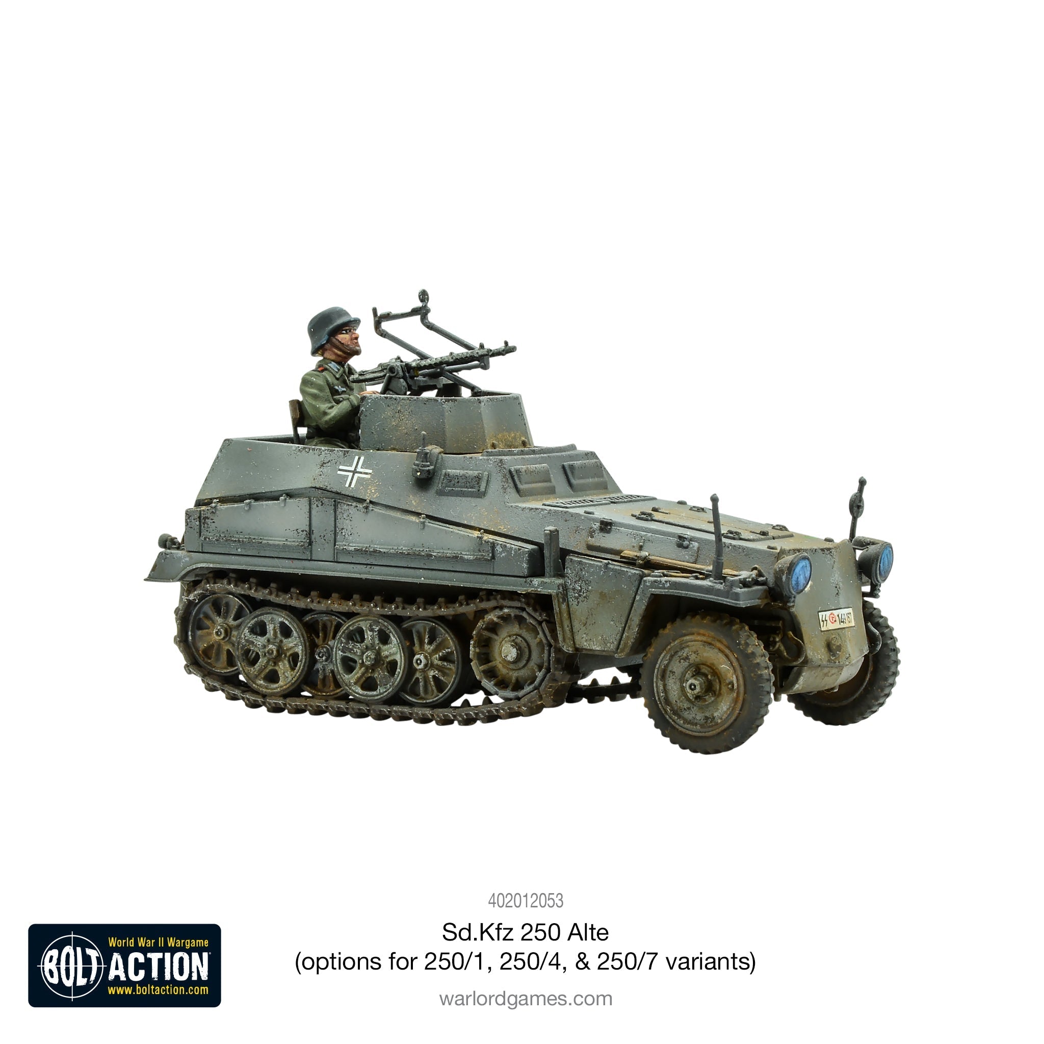 Bolt Action Sd.Kfz 250 Alte (inc 250/7 & 250/4 Options)