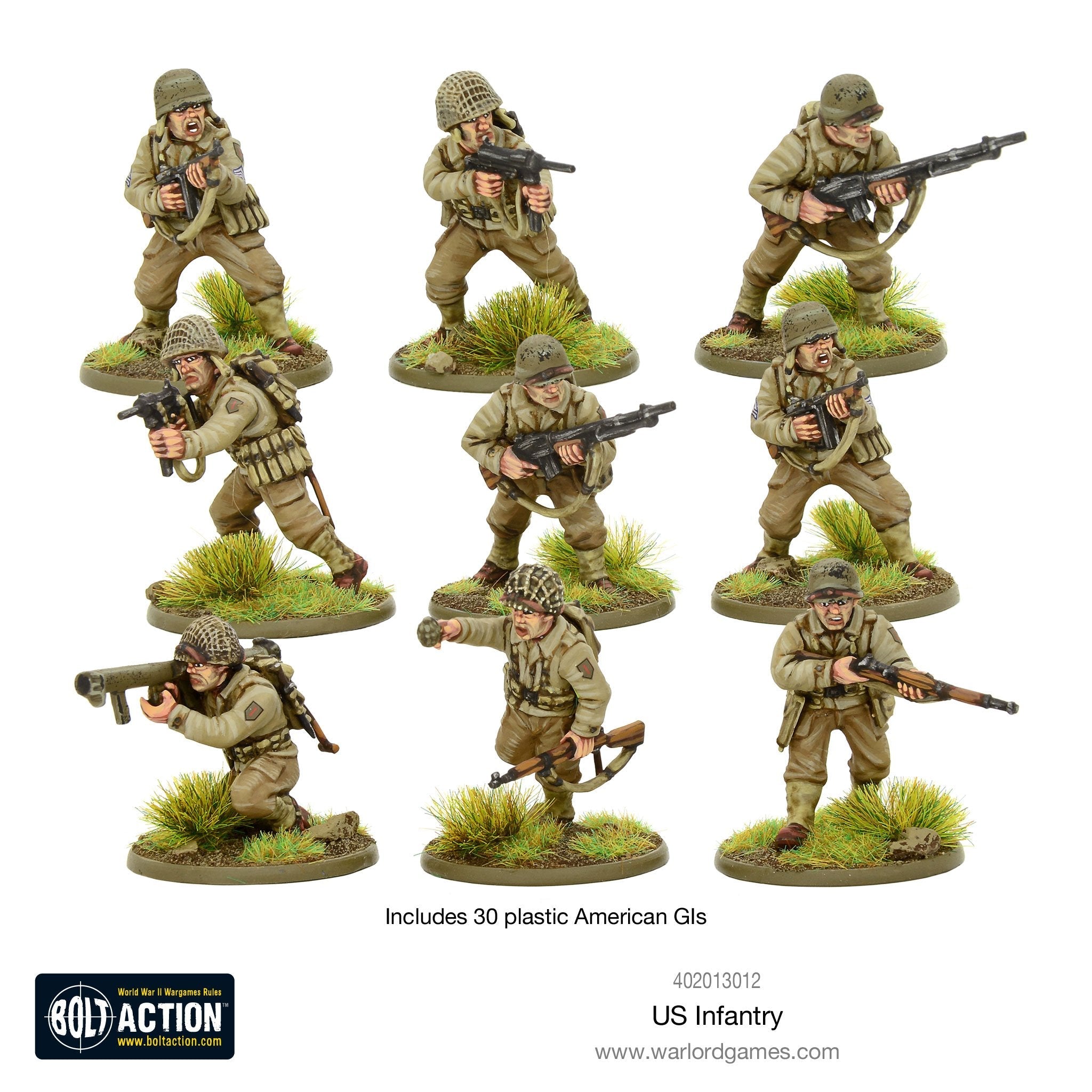 Bolt Action US Infantry - WW2 American GIs