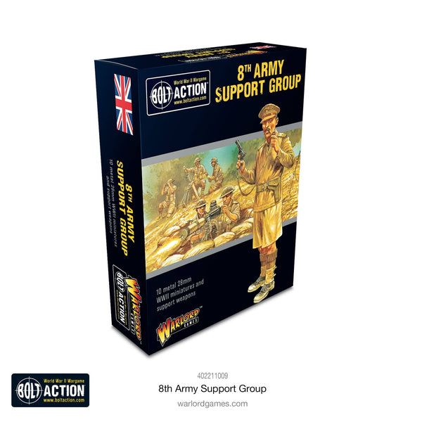 Bolt Action 8th Army support group