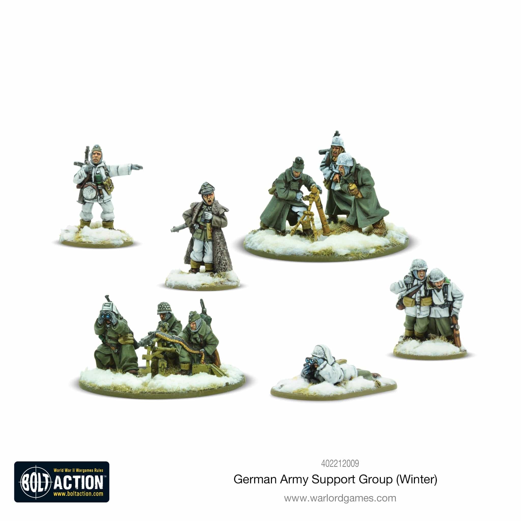 Bolt Action German Army (Winter) Support Group