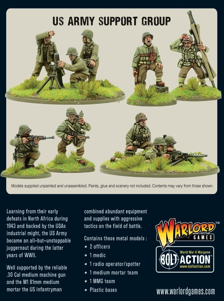 Bolt Action US Army Support Group