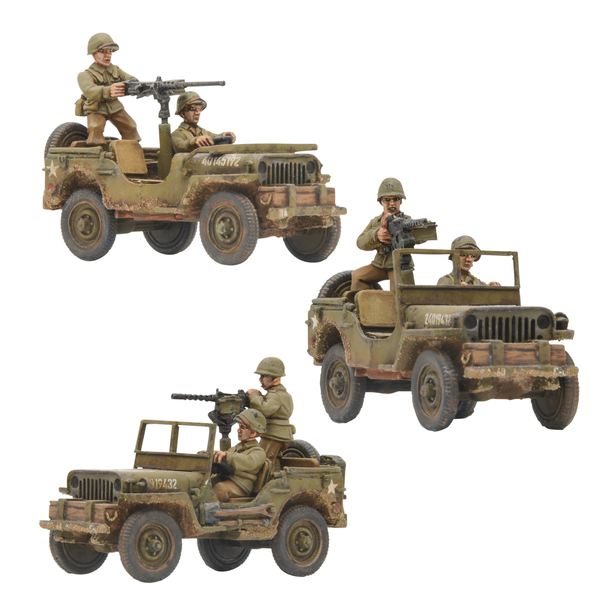 Bolt Action Go Everywhere! US Jeep Armoured Platoon