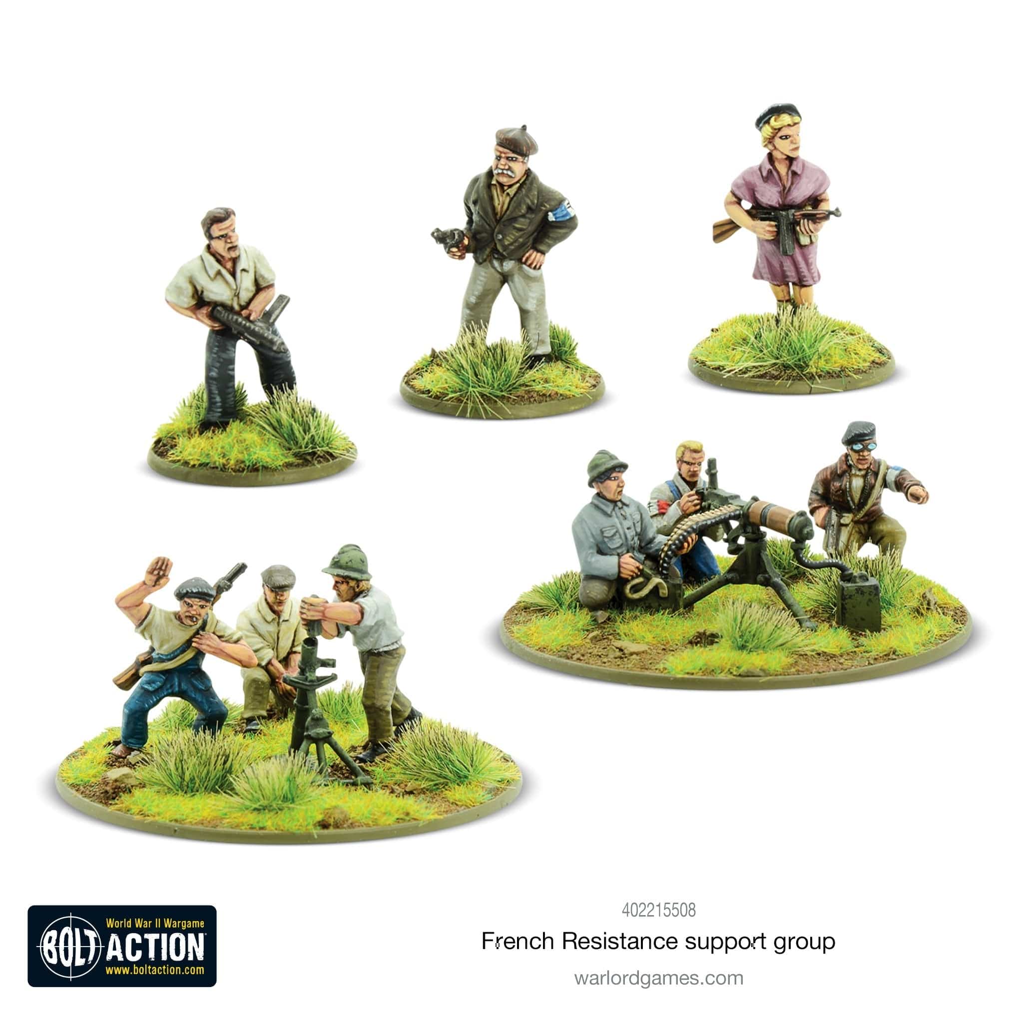 Bolt Action French Resistance Support Group