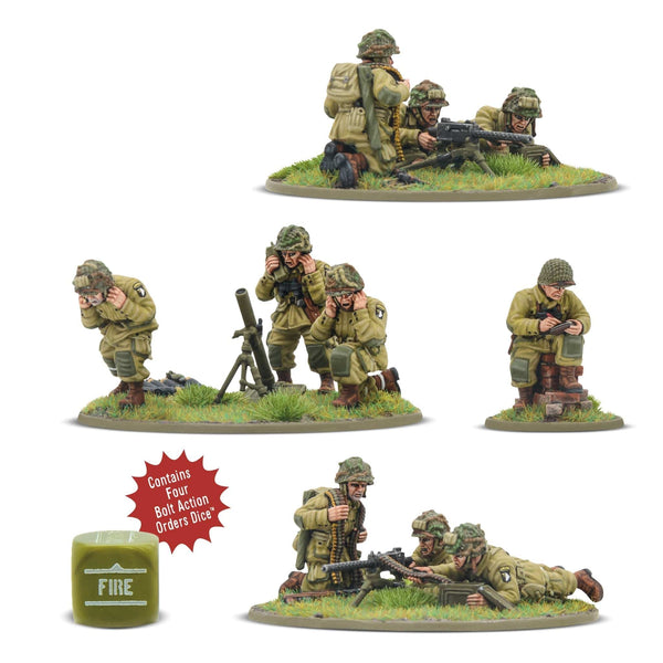 Bolt Action US Airborne D-Day Heavy Weapons Platoon