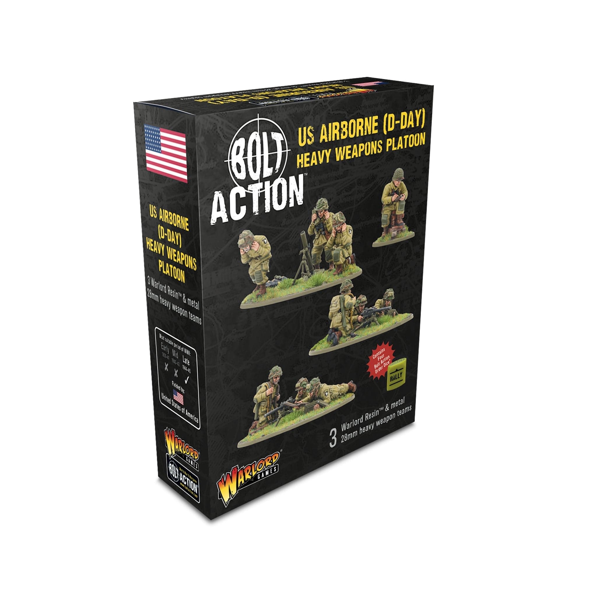 Bolt Action US Airborne D-Day Heavy Weapons Platoon