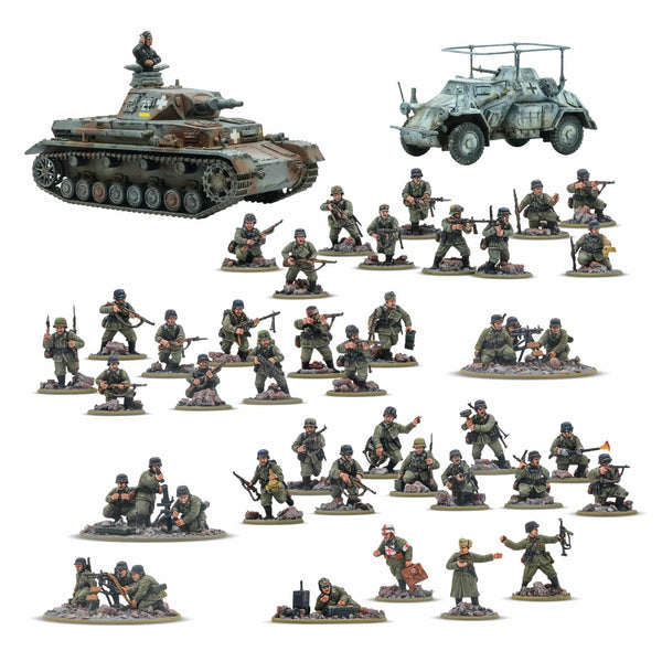 Bolt Action German Veterans Infantry Rattenkrieg Starter Army