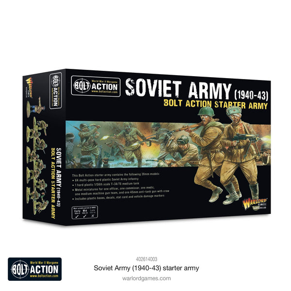 Bolt Action Soviet Starter Army (1940-43)