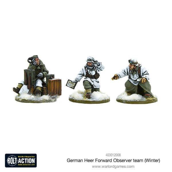 Bolt Action German Heer Forward Observer Team (Winter)